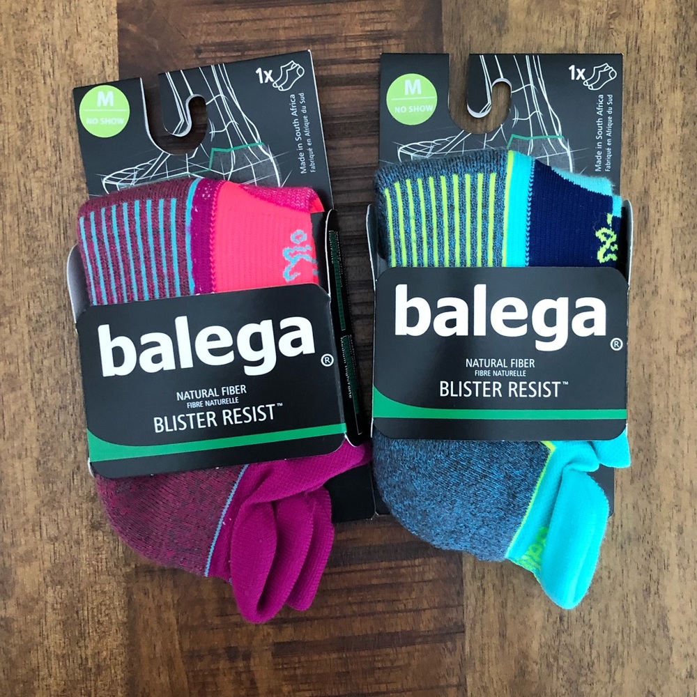 Set of 2 Balega Blister Resist socks. Medium, NWT